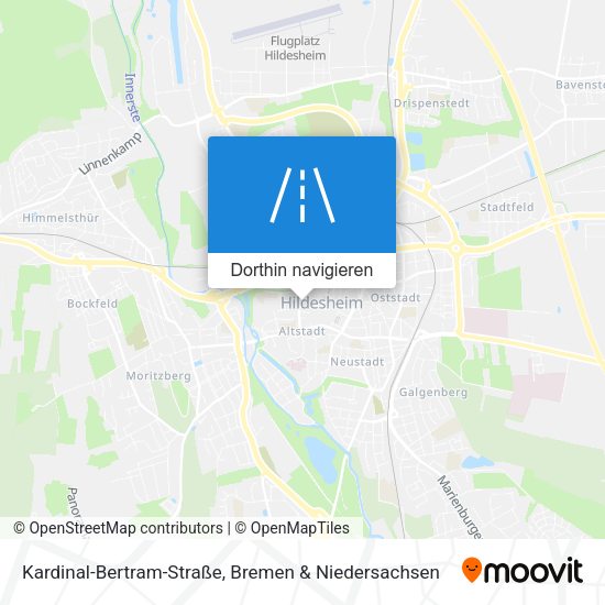 Kardinal-Bertram-Straße Karte