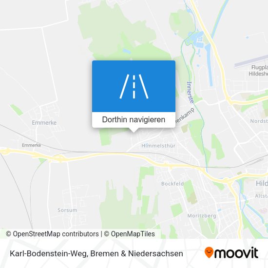 Karl-Bodenstein-Weg Karte