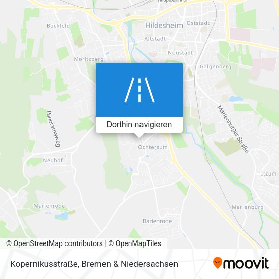 Kopernikusstraße Karte