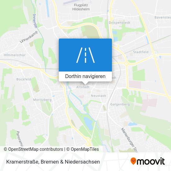 Kramerstraße Karte