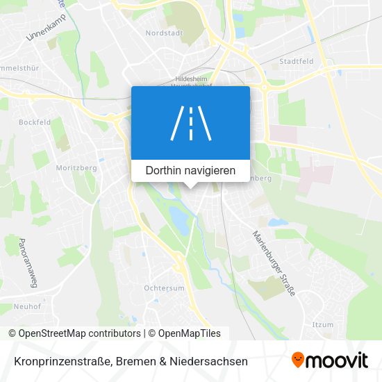 Kronprinzenstraße Karte