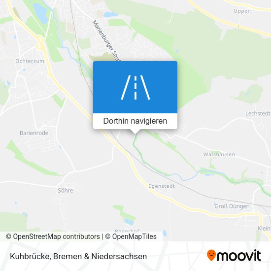 Kuhbrücke Karte