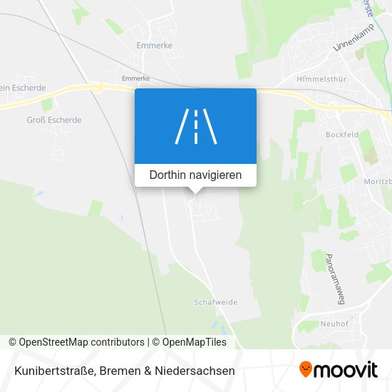 Kunibertstraße Karte