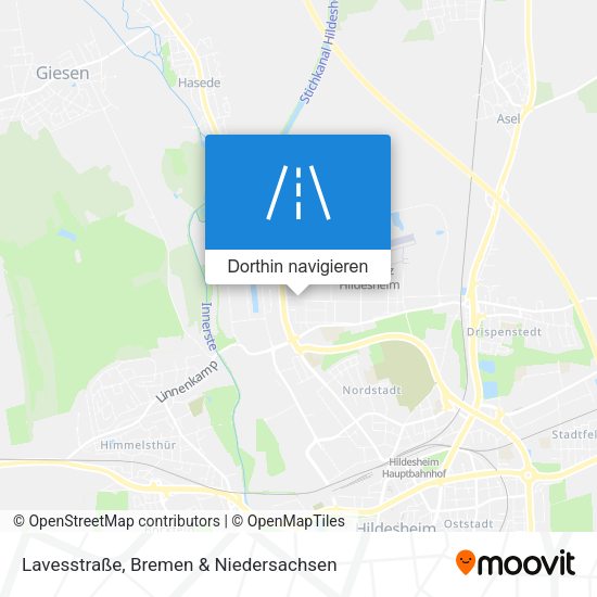 Lavesstraße Karte