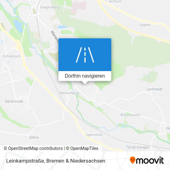 Leinkampstraße Karte