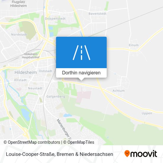 Louise-Cooper-Straße Karte