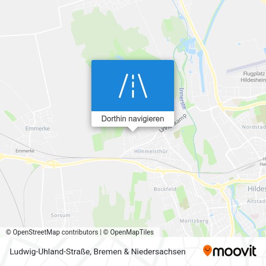 Ludwig-Uhland-Straße Karte