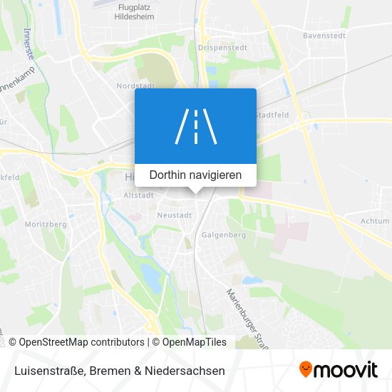 Luisenstraße Karte