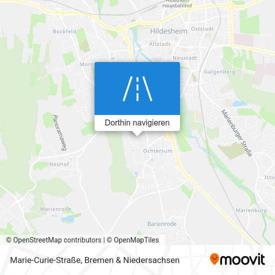 Marie-Curie-Straße Karte