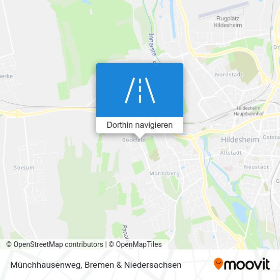 Münchhausenweg Karte
