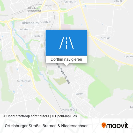 Ortelsburger Straße Karte