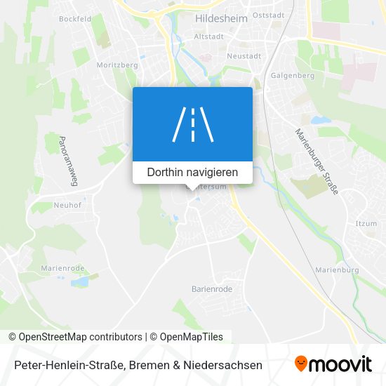 Peter-Henlein-Straße Karte