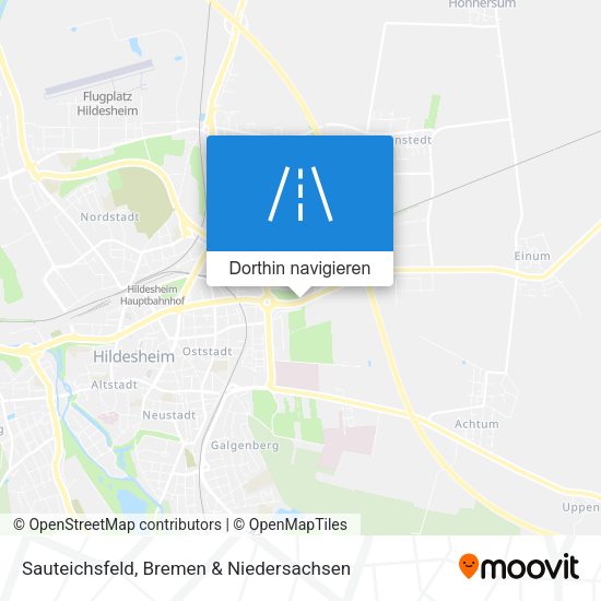 Sauteichsfeld Karte