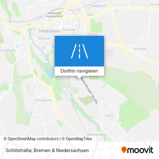 Schillstraße Karte