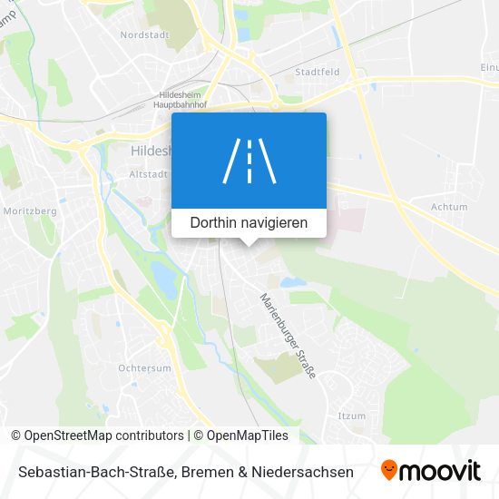 Sebastian-Bach-Straße Karte