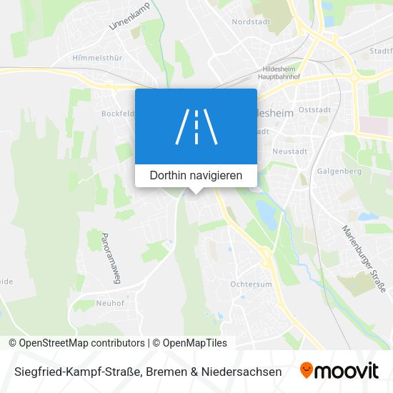 Siegfried-Kampf-Straße Karte