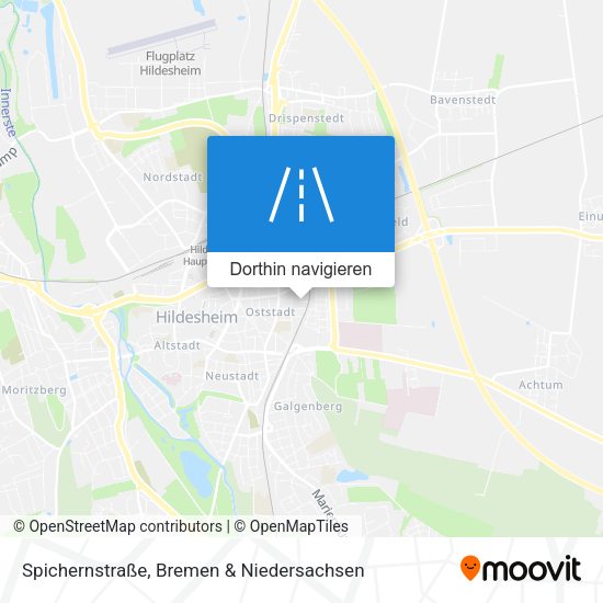 Spichernstraße Karte