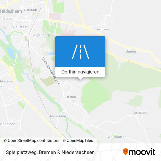 Spielplatzweg Karte