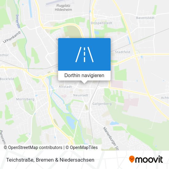 Teichstraße Karte