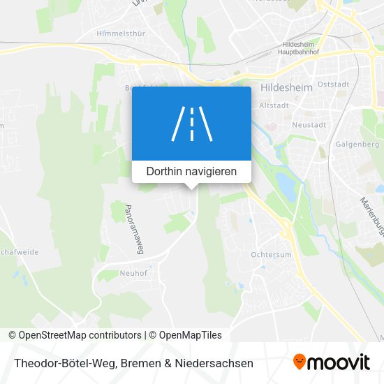 Theodor-Bötel-Weg Karte