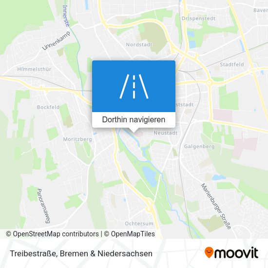 Treibestraße Karte
