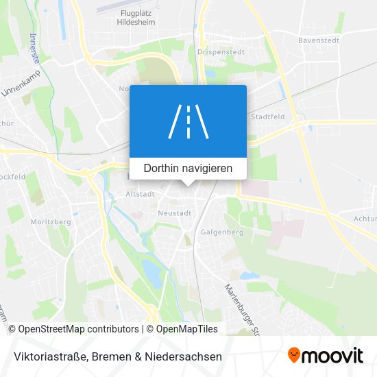 Viktoriastraße Karte