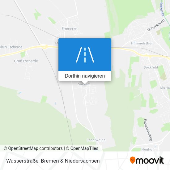 Wasserstraße Karte