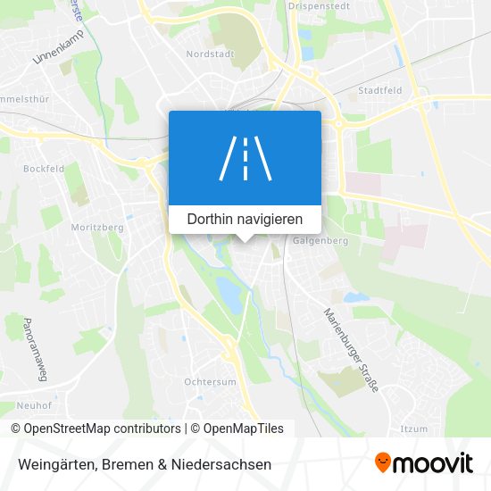 Weingärten Karte