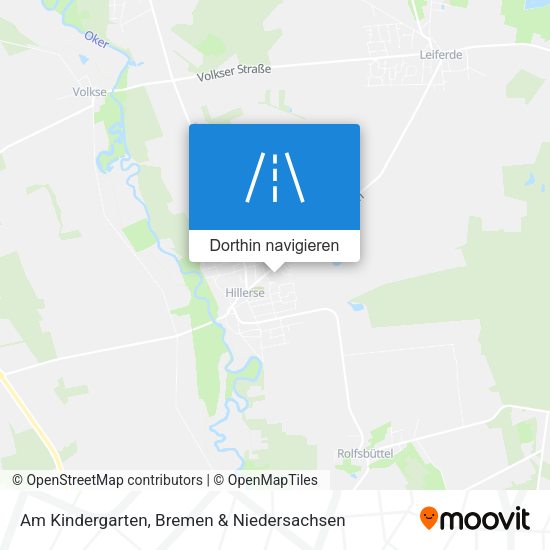 Am Kindergarten Karte