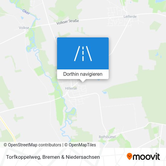 Torfkoppelweg Karte