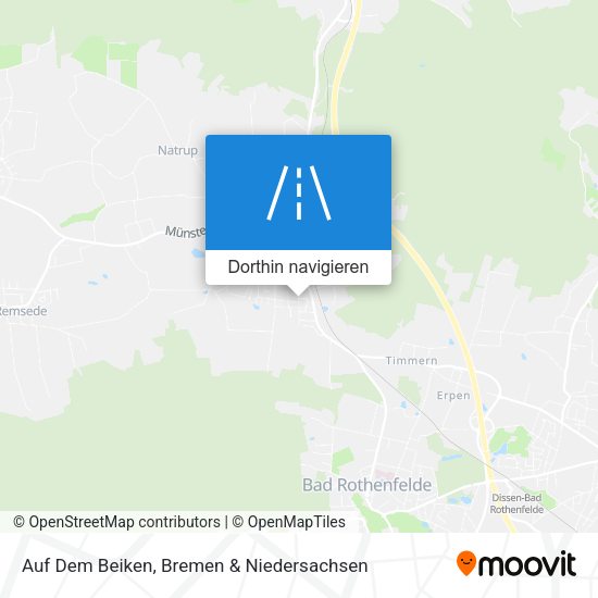 Auf Dem Beiken Karte