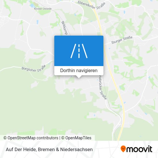 Auf Der Heide Karte