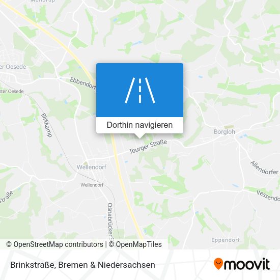 Brinkstraße Karte