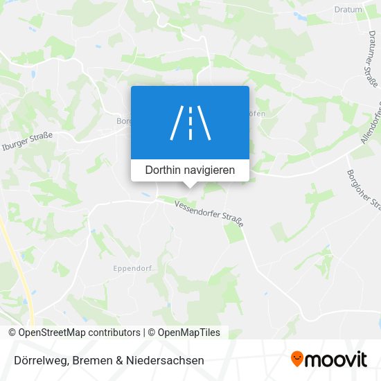Dörrelweg Karte