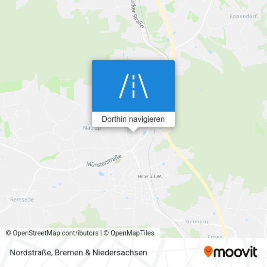 Nordstraße Karte