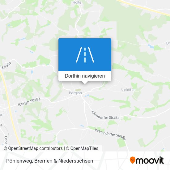 Pöhlenweg Karte