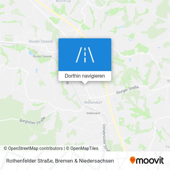 Rothenfelder Straße Karte