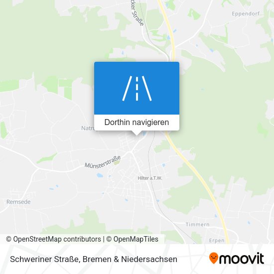 Schweriner Straße Karte