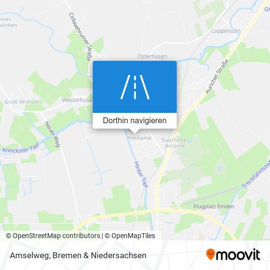 Amselweg Karte