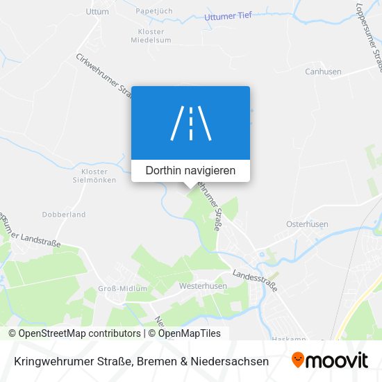 Kringwehrumer Straße Karte