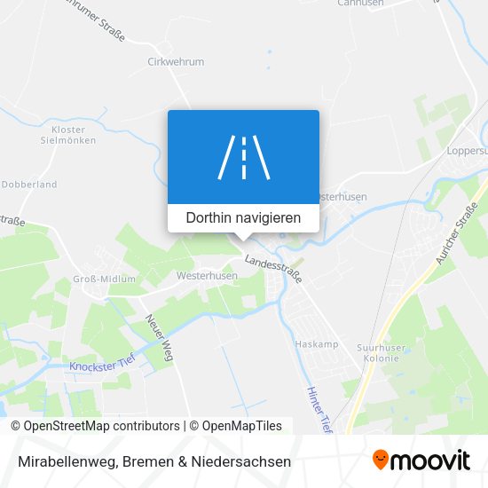 Mirabellenweg Karte