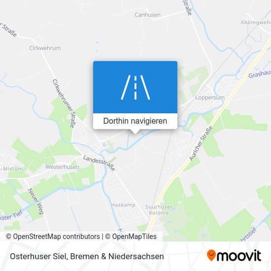 Osterhuser Siel Karte