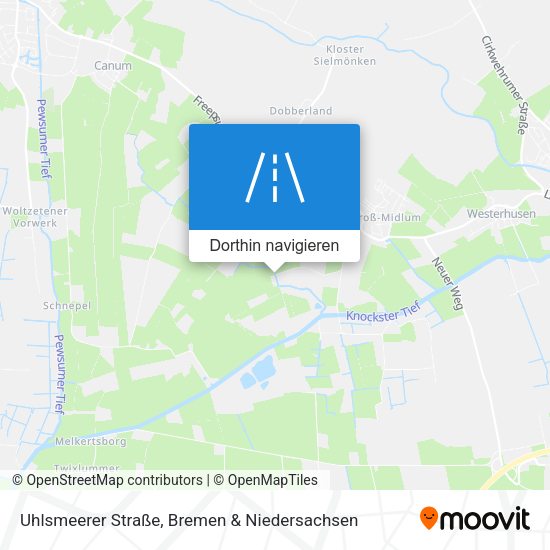 Uhlsmeerer Straße Karte