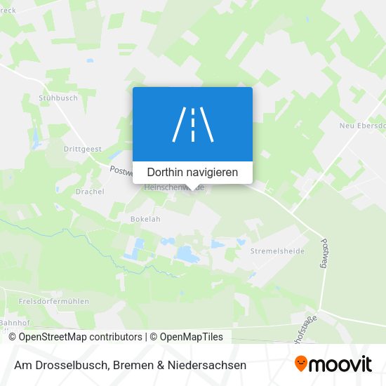 Am Drosselbusch Karte