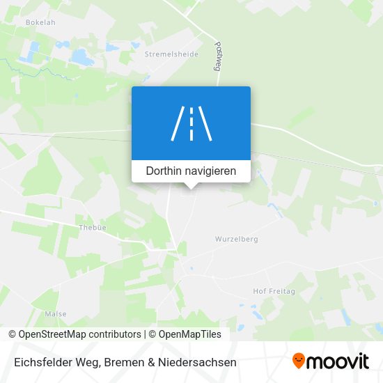 Eichsfelder Weg Karte