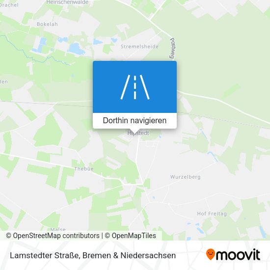 Lamstedter Straße Karte