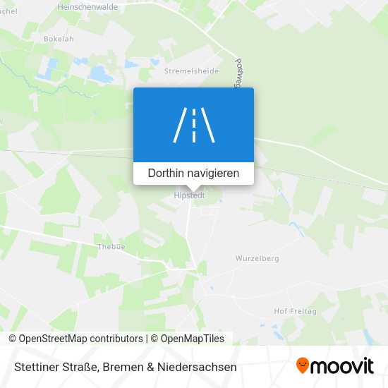 Stettiner Straße Karte