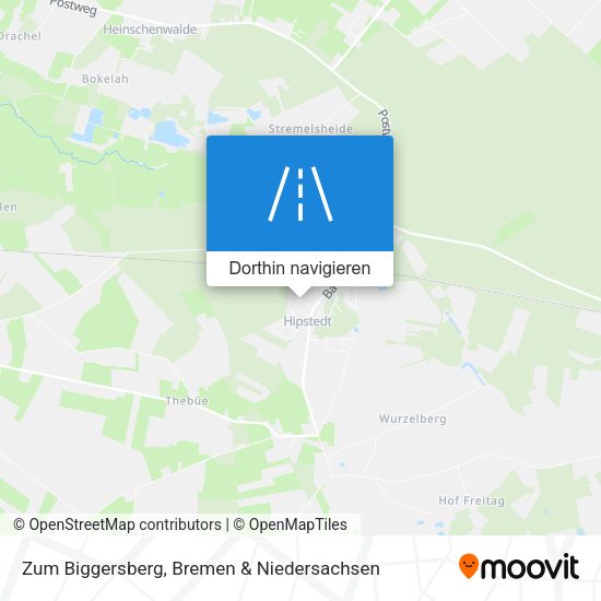 Zum Biggersberg Karte