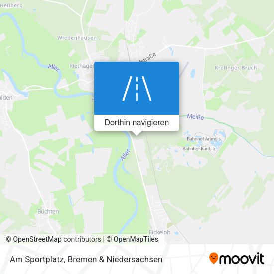 Am Sportplatz Karte