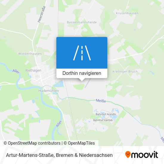 Artur-Martens-Straße Karte